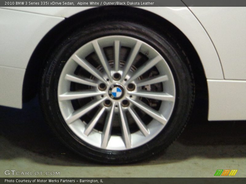 Alpine White / Oyster/Black Dakota Leather 2010 BMW 3 Series 335i xDrive Sedan