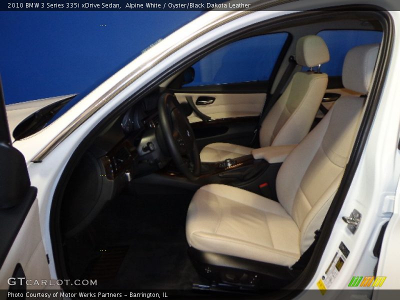 Alpine White / Oyster/Black Dakota Leather 2010 BMW 3 Series 335i xDrive Sedan