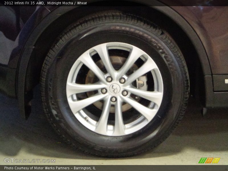 Midnight Mocha / Wheat 2012 Infiniti FX 35 AWD