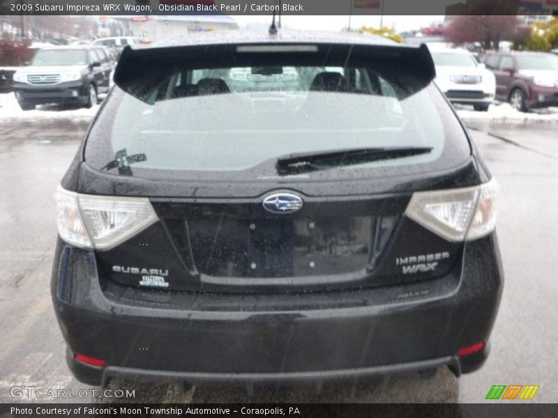 Obsidian Black Pearl / Carbon Black 2009 Subaru Impreza WRX Wagon