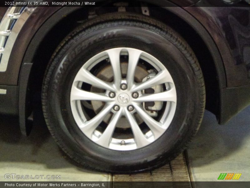 Midnight Mocha / Wheat 2012 Infiniti FX 35 AWD