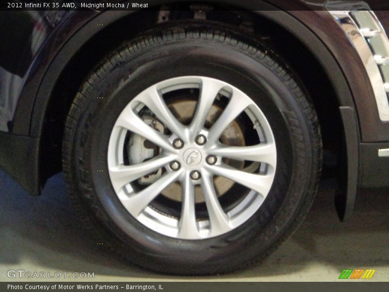 Midnight Mocha / Wheat 2012 Infiniti FX 35 AWD