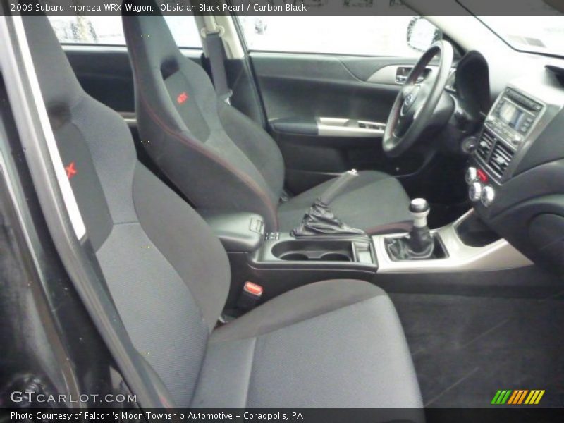 Obsidian Black Pearl / Carbon Black 2009 Subaru Impreza WRX Wagon