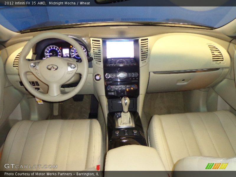 Midnight Mocha / Wheat 2012 Infiniti FX 35 AWD