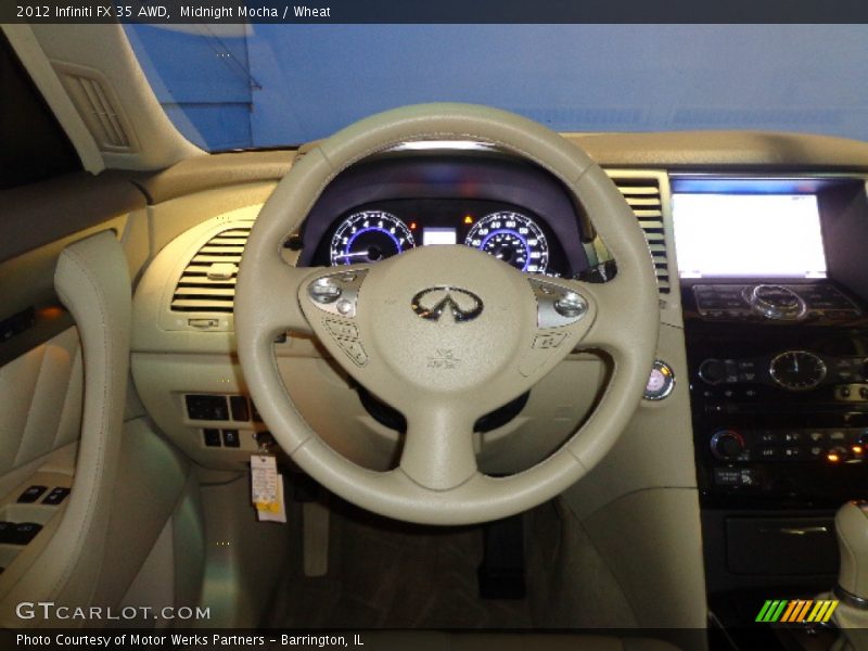 Midnight Mocha / Wheat 2012 Infiniti FX 35 AWD