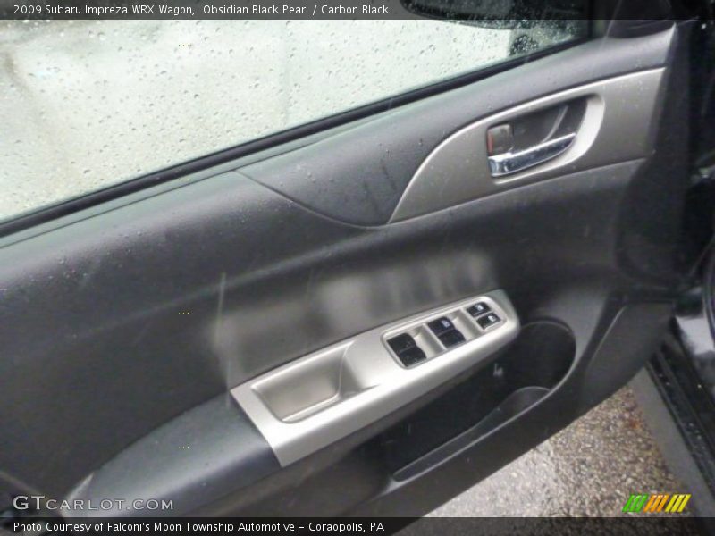 Obsidian Black Pearl / Carbon Black 2009 Subaru Impreza WRX Wagon
