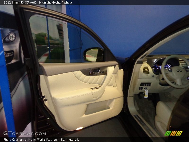Midnight Mocha / Wheat 2012 Infiniti FX 35 AWD