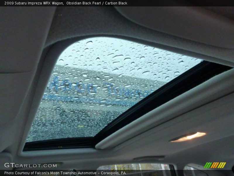 Obsidian Black Pearl / Carbon Black 2009 Subaru Impreza WRX Wagon