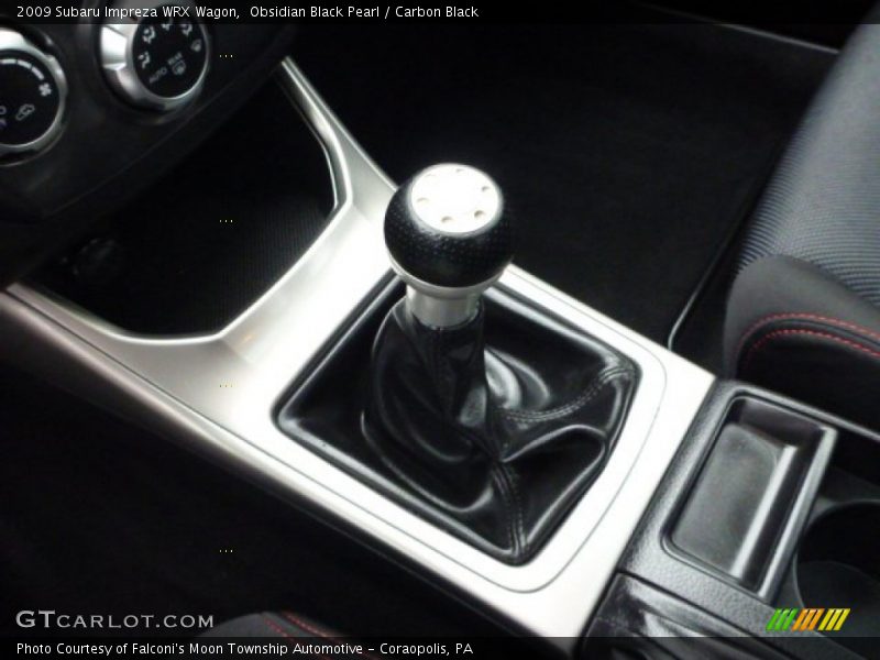 Obsidian Black Pearl / Carbon Black 2009 Subaru Impreza WRX Wagon