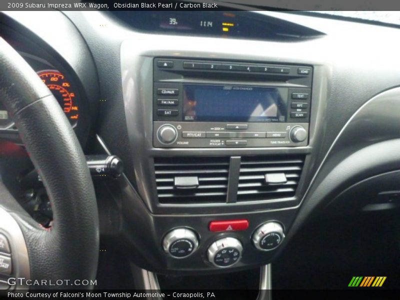 Obsidian Black Pearl / Carbon Black 2009 Subaru Impreza WRX Wagon