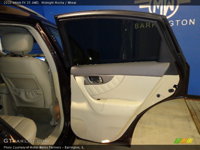 Midnight Mocha / Wheat 2012 Infiniti FX 35 AWD