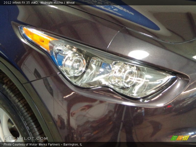 Midnight Mocha / Wheat 2012 Infiniti FX 35 AWD