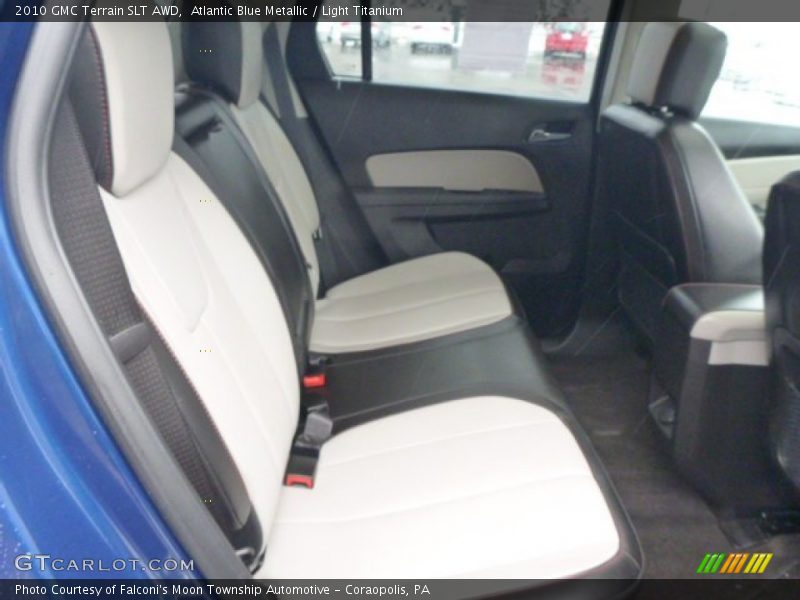 Atlantic Blue Metallic / Light Titanium 2010 GMC Terrain SLT AWD