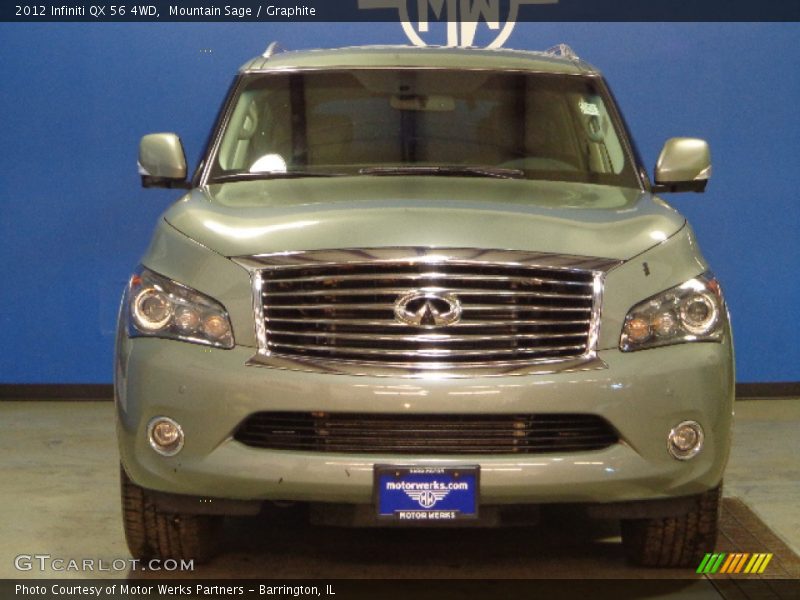 Mountain Sage / Graphite 2012 Infiniti QX 56 4WD