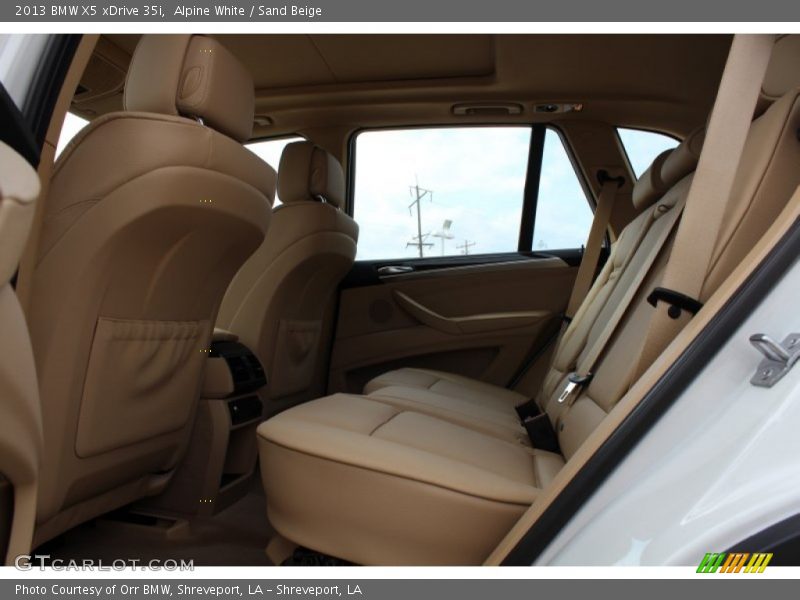 Alpine White / Sand Beige 2013 BMW X5 xDrive 35i