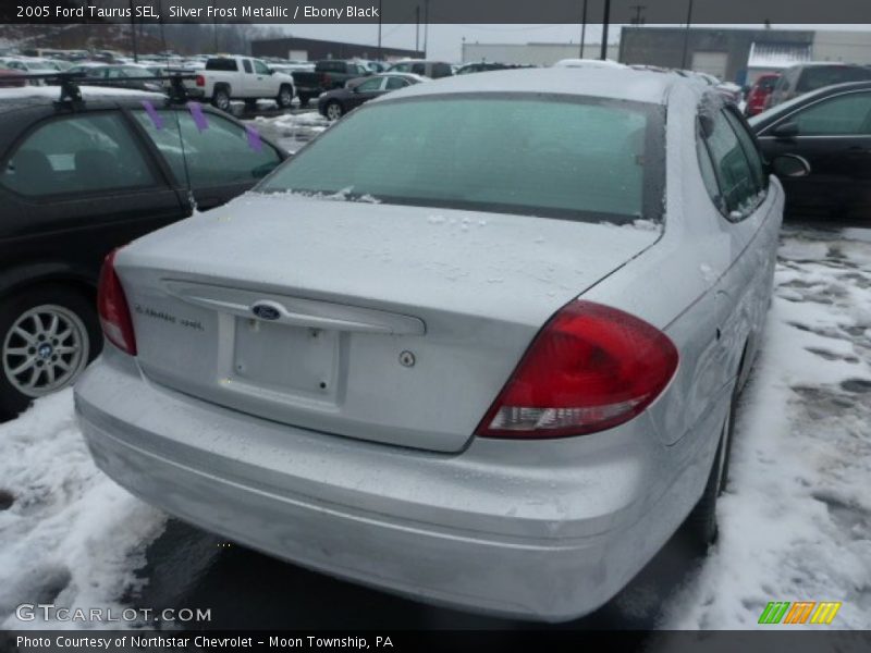 Silver Frost Metallic / Ebony Black 2005 Ford Taurus SEL