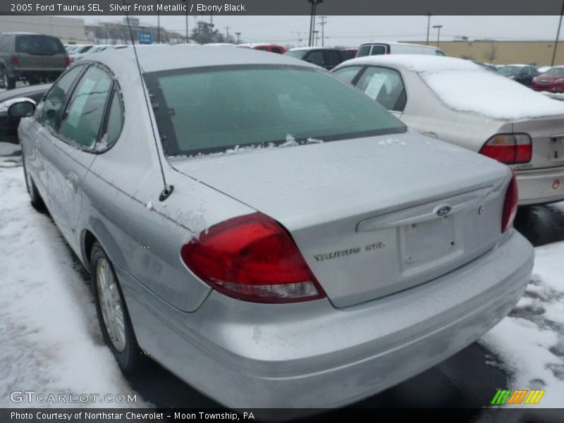 Silver Frost Metallic / Ebony Black 2005 Ford Taurus SEL
