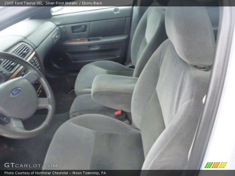 Silver Frost Metallic / Ebony Black 2005 Ford Taurus SEL