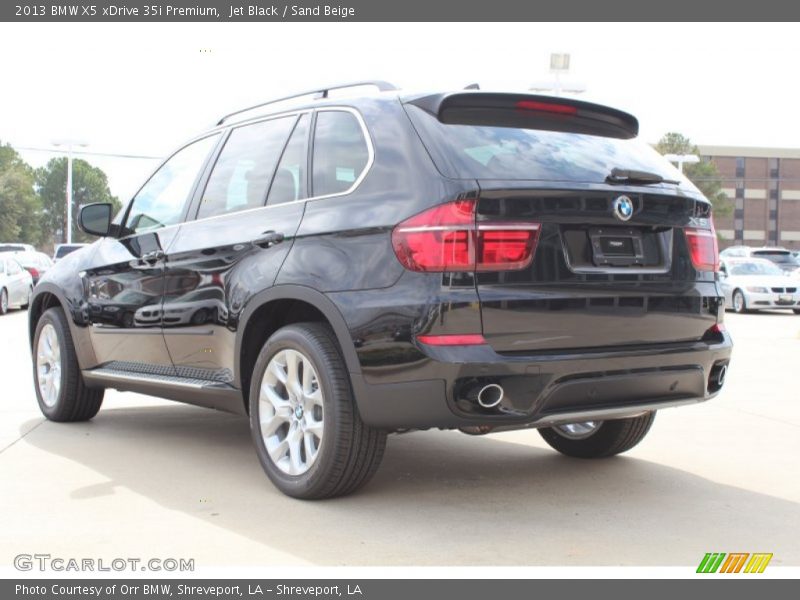 Jet Black / Sand Beige 2013 BMW X5 xDrive 35i Premium