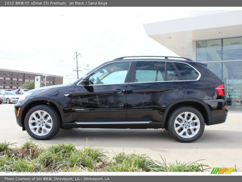 Jet Black / Sand Beige 2013 BMW X5 xDrive 35i Premium