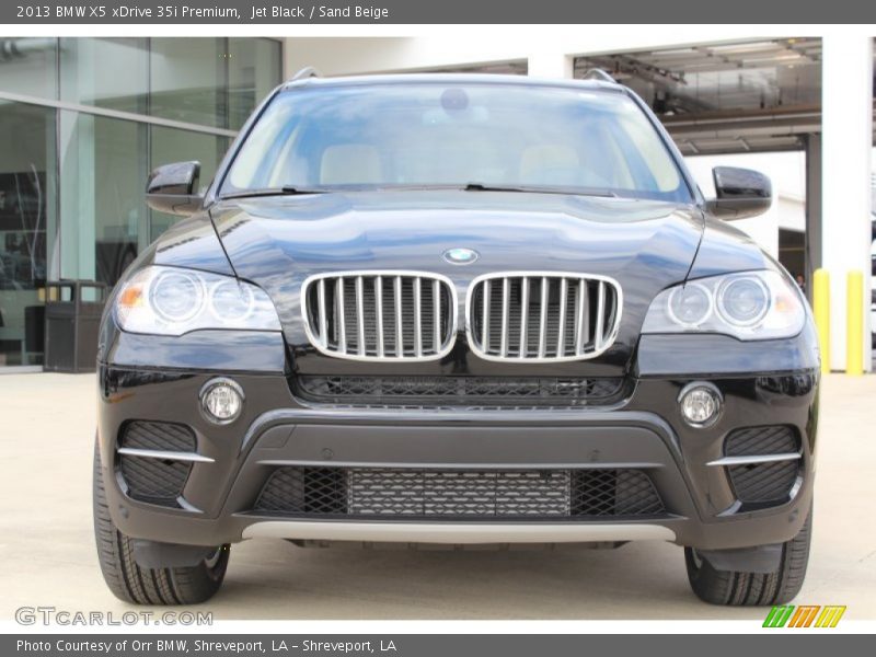 Jet Black / Sand Beige 2013 BMW X5 xDrive 35i Premium