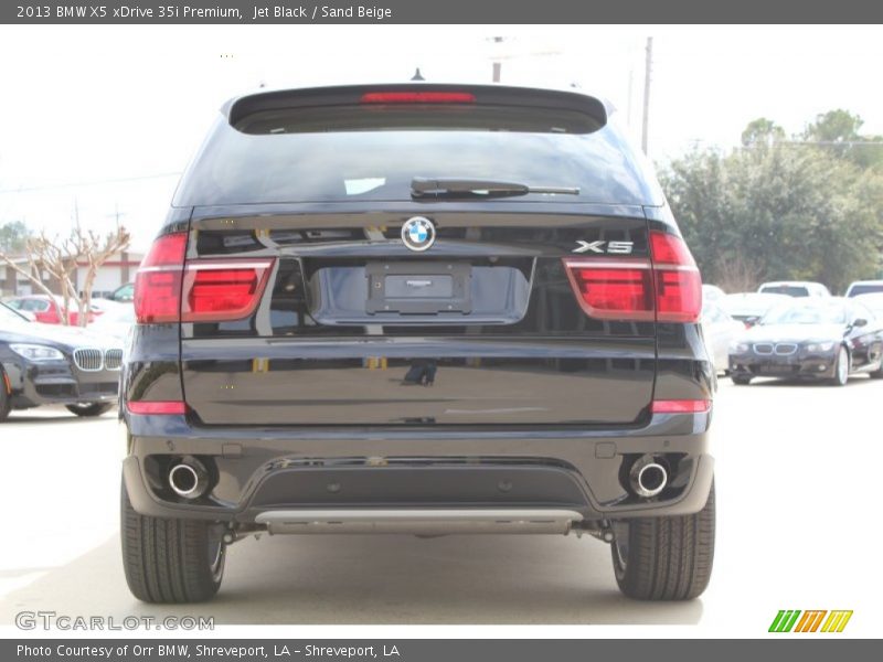 Jet Black / Sand Beige 2013 BMW X5 xDrive 35i Premium