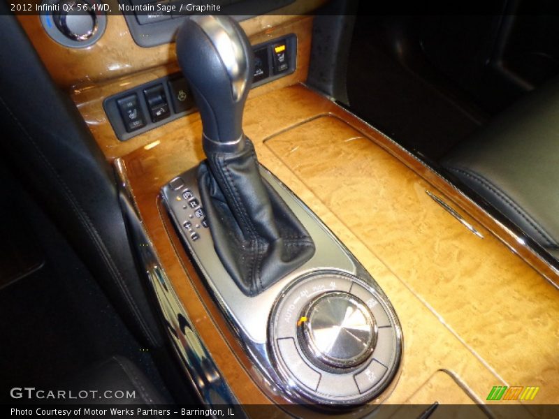 Mountain Sage / Graphite 2012 Infiniti QX 56 4WD