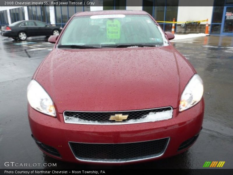 Red Jewel Tintcoat / Gray 2008 Chevrolet Impala SS
