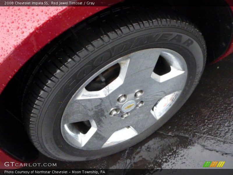 Red Jewel Tintcoat / Gray 2008 Chevrolet Impala SS