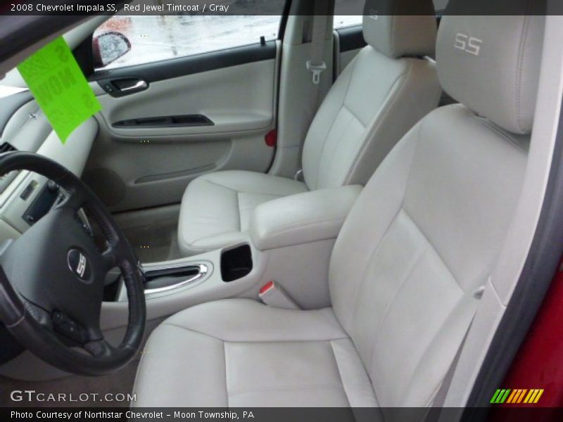 Front Seat of 2008 Impala SS