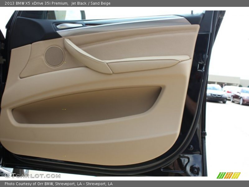 Jet Black / Sand Beige 2013 BMW X5 xDrive 35i Premium