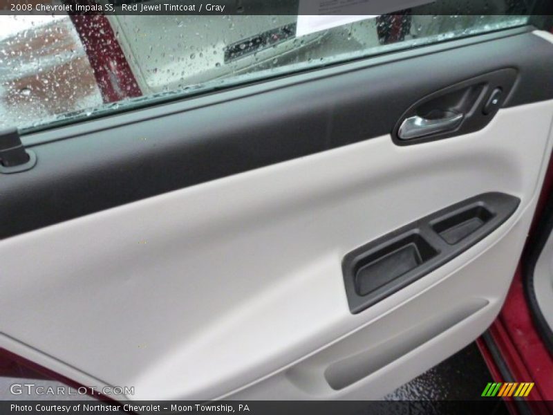 Red Jewel Tintcoat / Gray 2008 Chevrolet Impala SS
