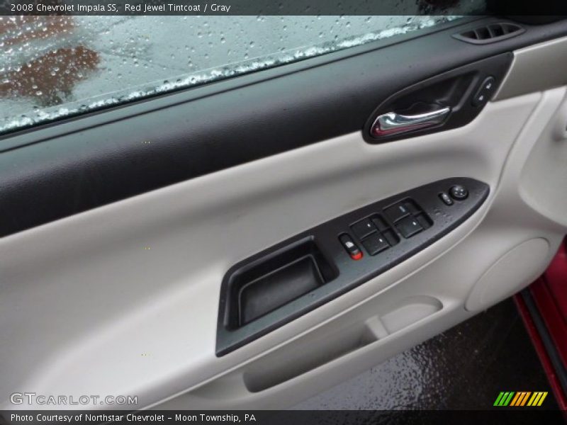Red Jewel Tintcoat / Gray 2008 Chevrolet Impala SS