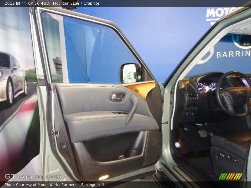 Mountain Sage / Graphite 2012 Infiniti QX 56 4WD
