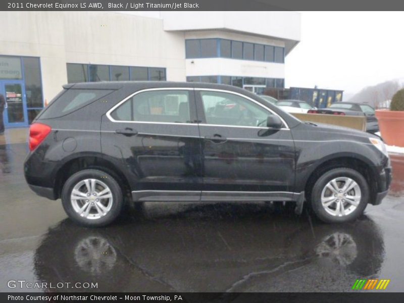 Black / Light Titanium/Jet Black 2011 Chevrolet Equinox LS AWD