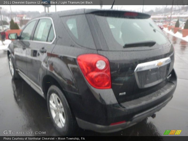 Black / Light Titanium/Jet Black 2011 Chevrolet Equinox LS AWD