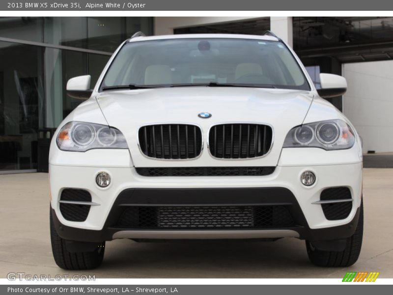 Alpine White / Oyster 2013 BMW X5 xDrive 35i