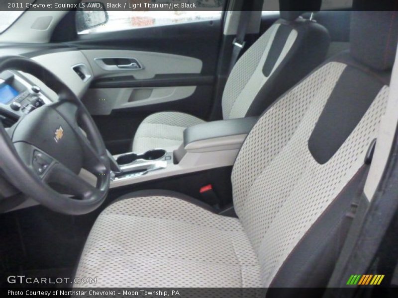 Black / Light Titanium/Jet Black 2011 Chevrolet Equinox LS AWD