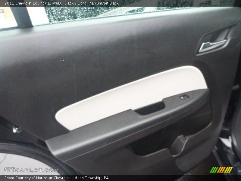 Black / Light Titanium/Jet Black 2011 Chevrolet Equinox LS AWD