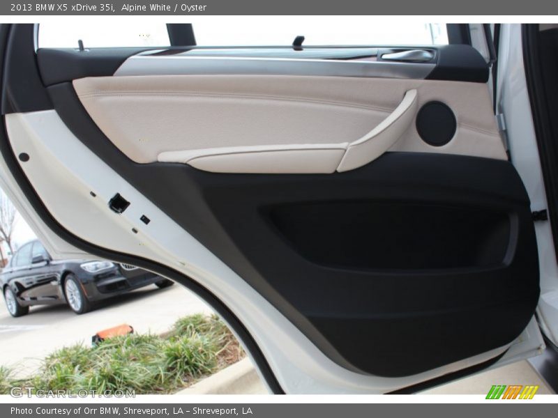Alpine White / Oyster 2013 BMW X5 xDrive 35i