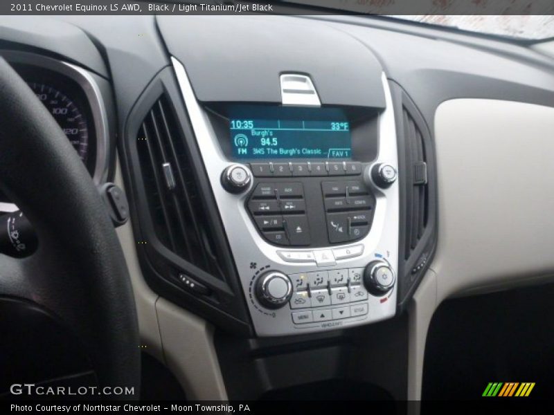 Black / Light Titanium/Jet Black 2011 Chevrolet Equinox LS AWD