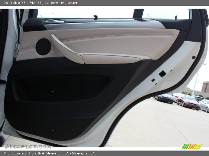 Alpine White / Oyster 2013 BMW X5 xDrive 35i
