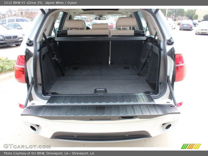 Alpine White / Oyster 2013 BMW X5 xDrive 35i