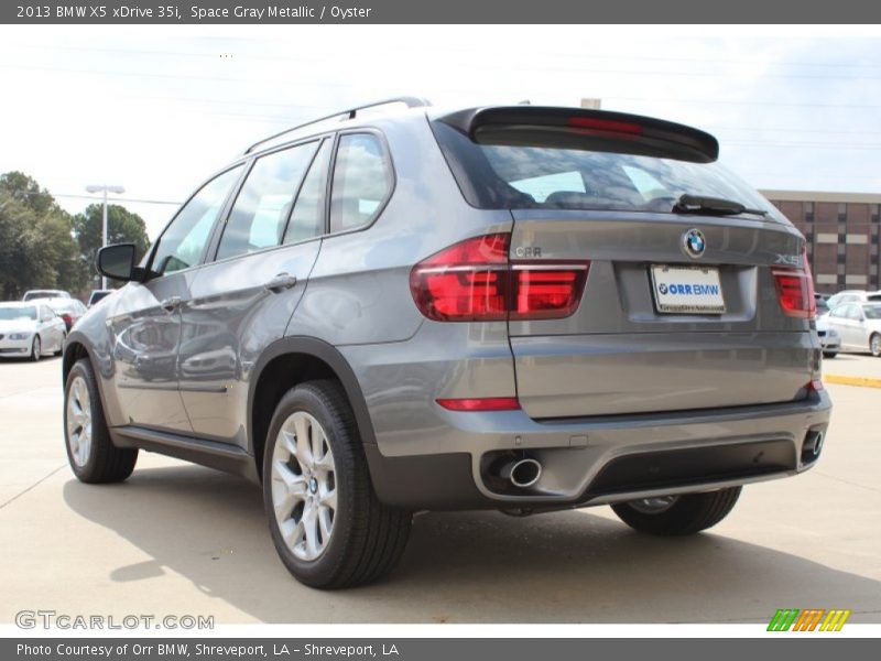 Space Gray Metallic / Oyster 2013 BMW X5 xDrive 35i