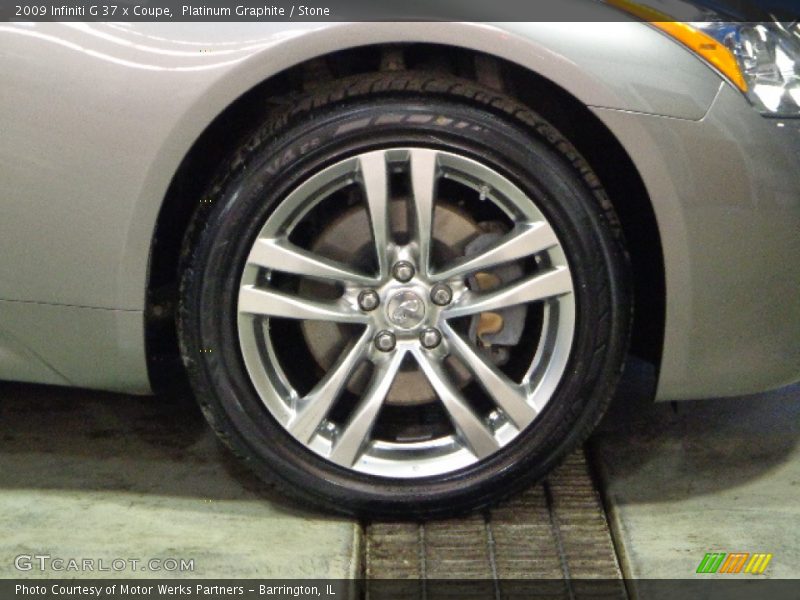 Platinum Graphite / Stone 2009 Infiniti G 37 x Coupe