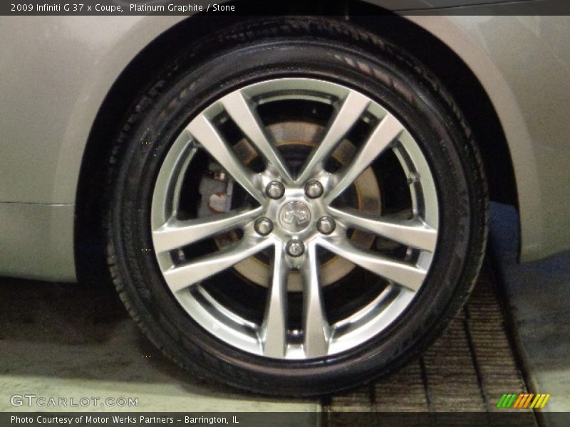 Platinum Graphite / Stone 2009 Infiniti G 37 x Coupe