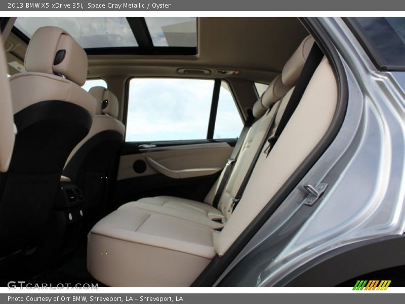 Space Gray Metallic / Oyster 2013 BMW X5 xDrive 35i