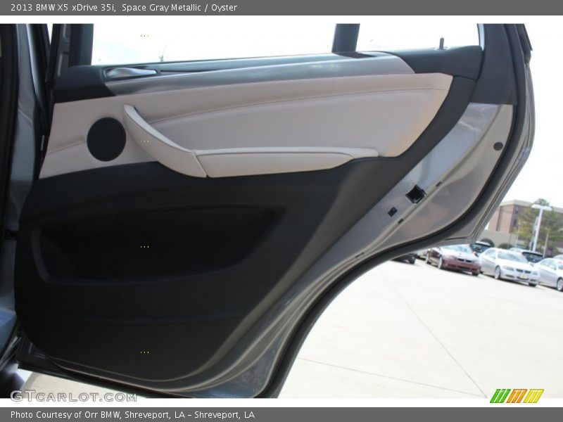 Space Gray Metallic / Oyster 2013 BMW X5 xDrive 35i