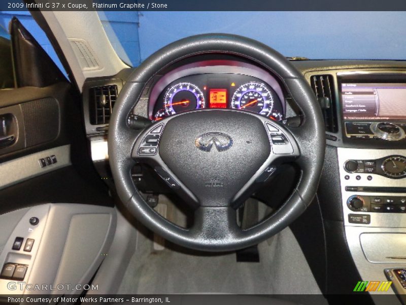 Platinum Graphite / Stone 2009 Infiniti G 37 x Coupe