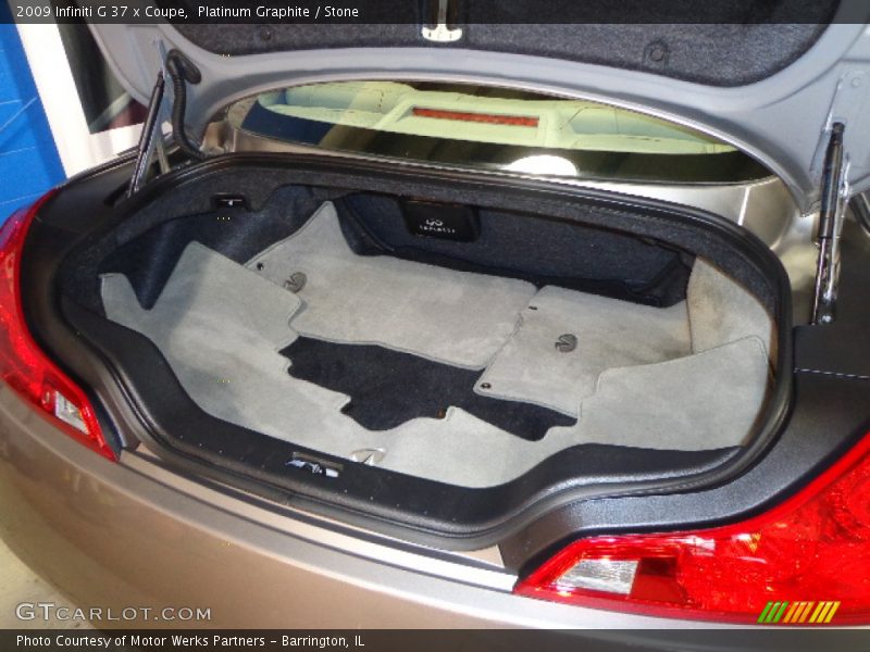Platinum Graphite / Stone 2009 Infiniti G 37 x Coupe